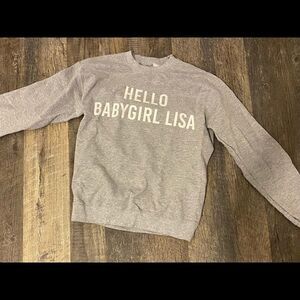 [90 Day Fiancé] BNWOT baby girl Lisa sweatshirts #2